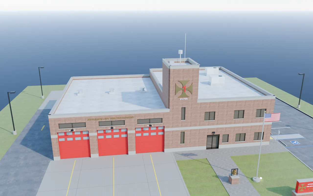 Caserne JCFD Station 1