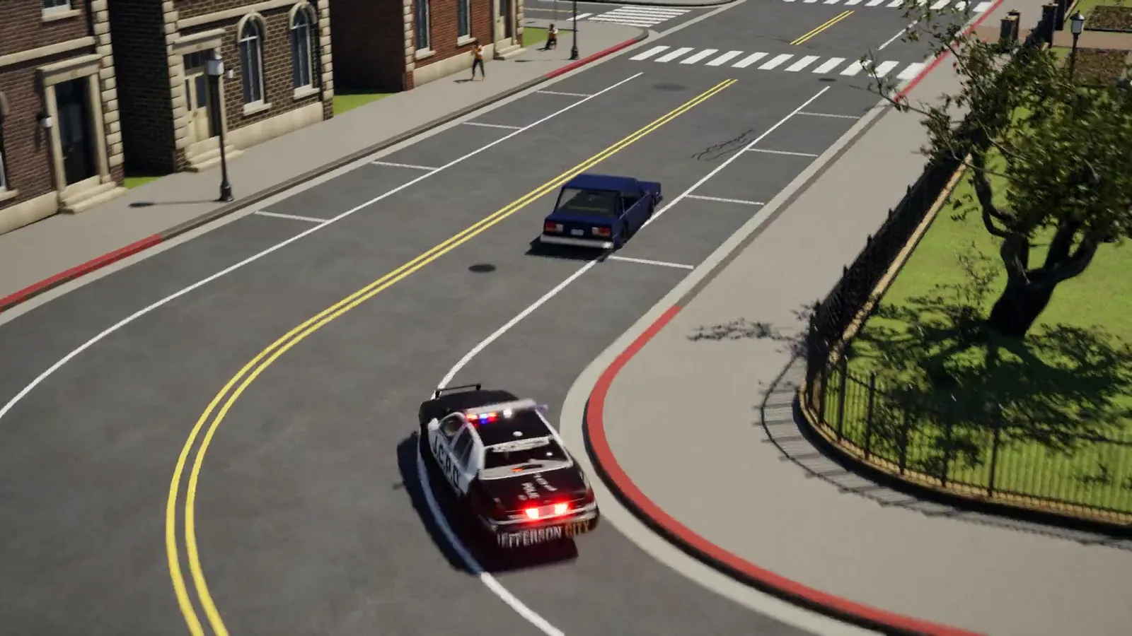 Poursuite de police dans Jefferson City